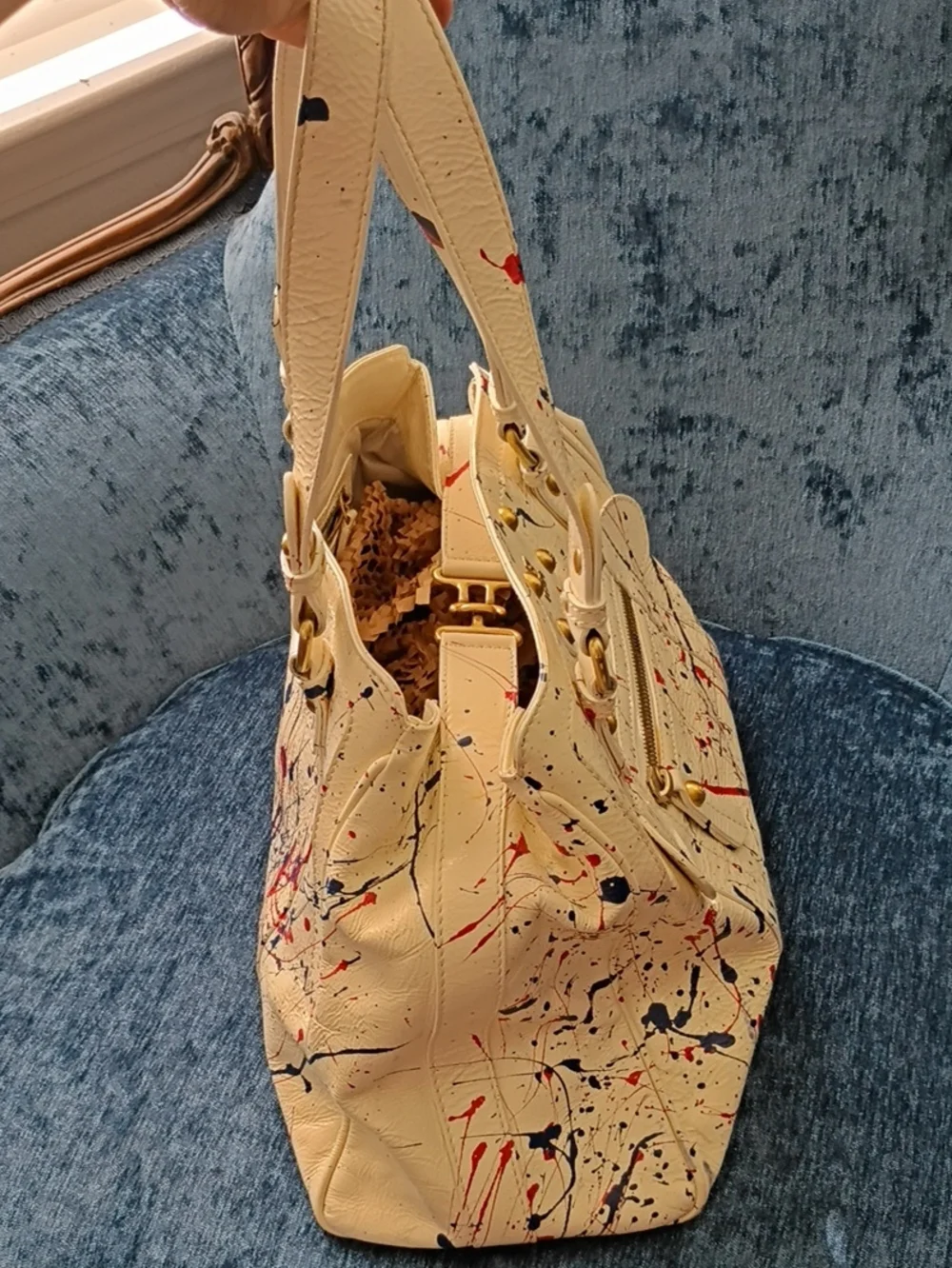White Patent Leather Fendi Bag - Picture 7 of 14